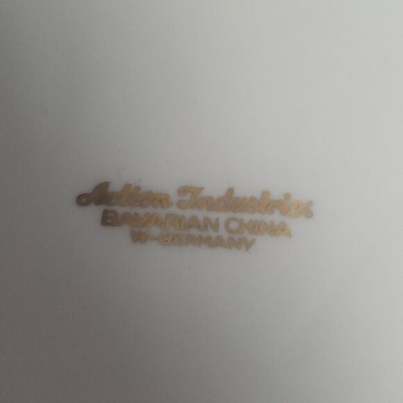 West German Action Industries Bavarian China Plate - Picture 4 of 6